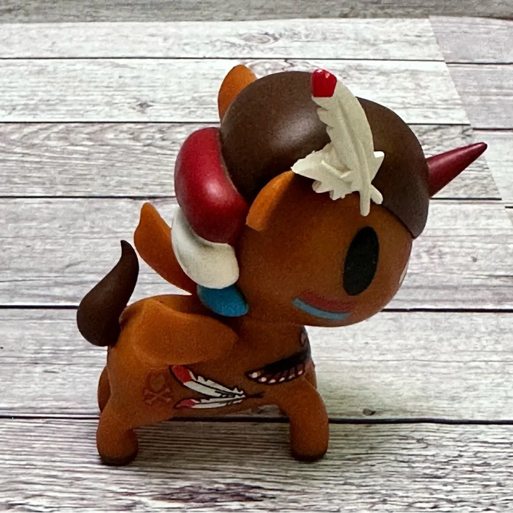 Tokidoki Unicorn series 3 Brown and Red Small Pet Toy